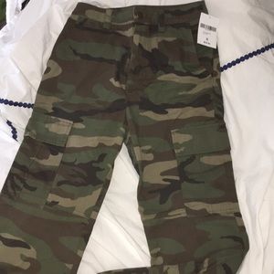NWT size s camo pants